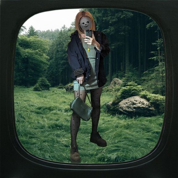 NWT Aritzia Sunday Best ribbed green mini dress - Picture 2 of 3